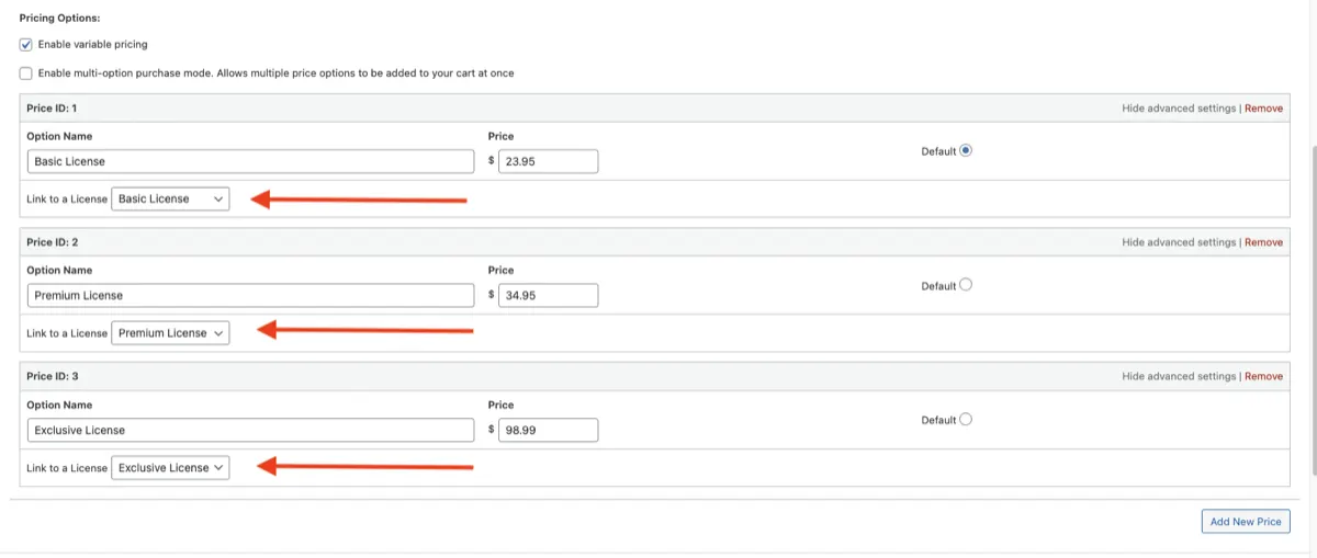 Link contracts from beats